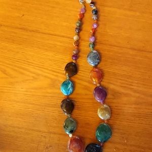 2 for $30 sale! Unique multi stone necklace